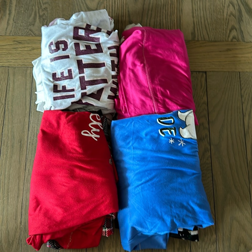 Secret treasures M 8-10 super soft women’s pajama sets